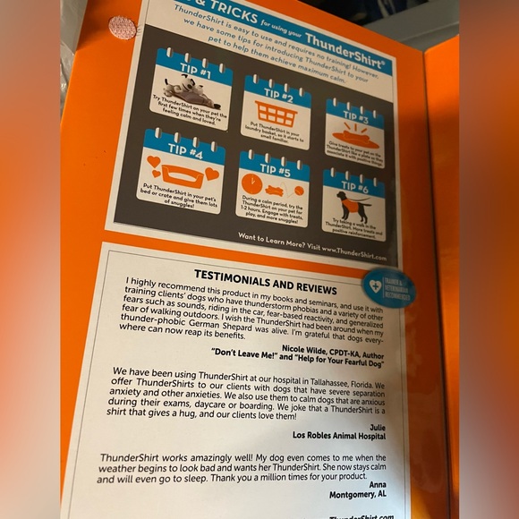 Thundershirt for dog anxiety- New in box - Large - Camo - Picture 3 of 4